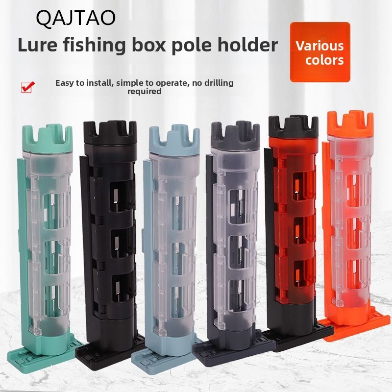 Fishing Rod Case - QAJTAO – wielofunkcyjne, przenośne pudełko wędkarskie