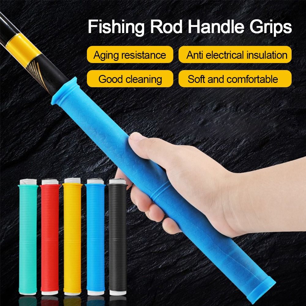 Fishing Rod Case - Silikonowy uchwyt na wędkę, antypoślizgowy, uniwersalny,